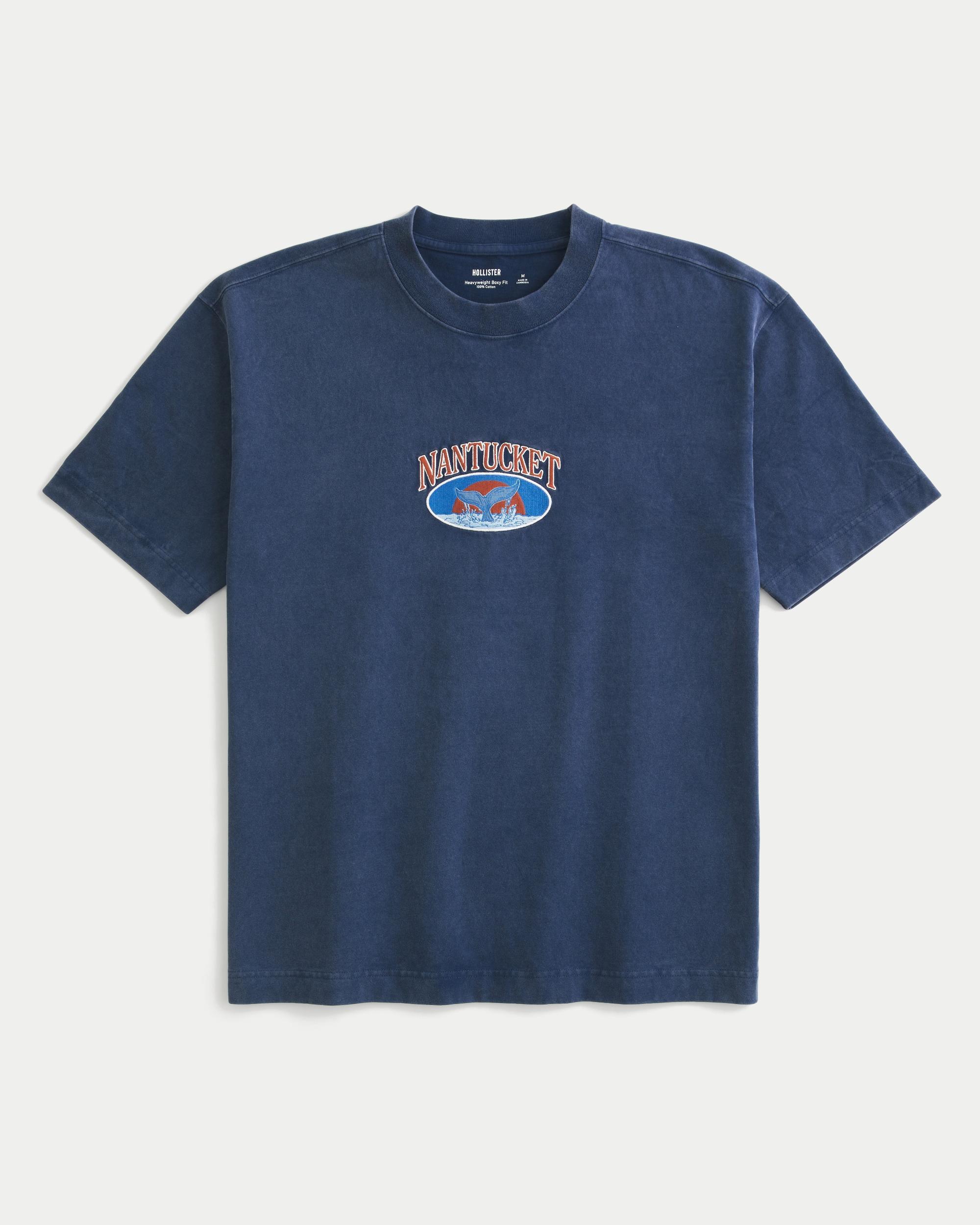 Boxy Heavyweight Washed Cotton Crew T-Shirt Product Image