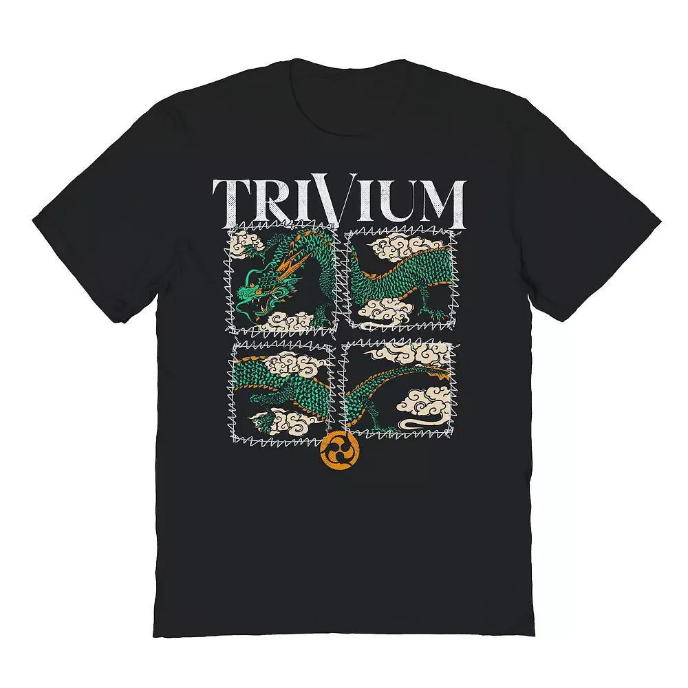 Mens Split Dragon Stack Trivium Graphic Tee Product Image