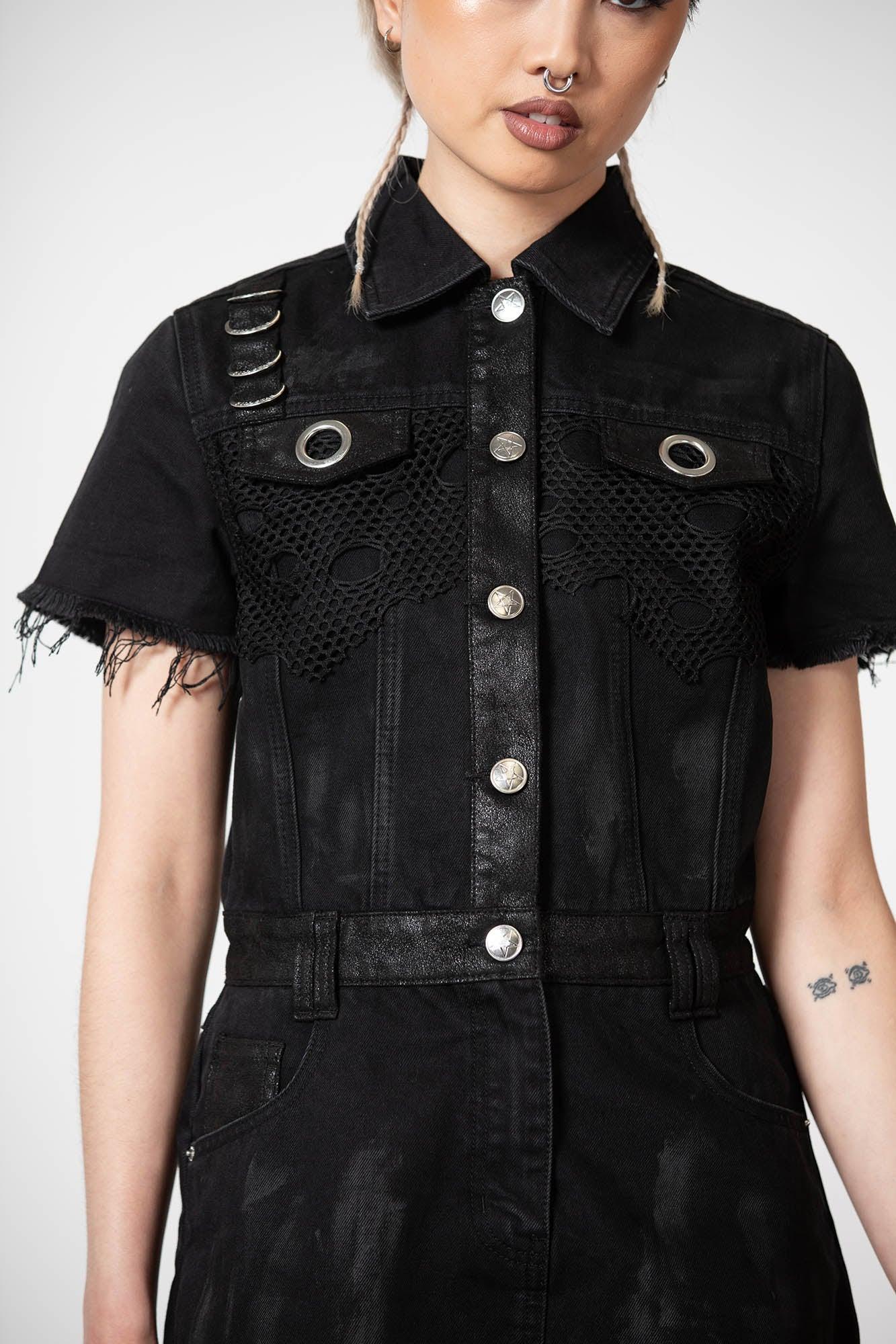 Ree-Vival Denim Dress Female Product Image