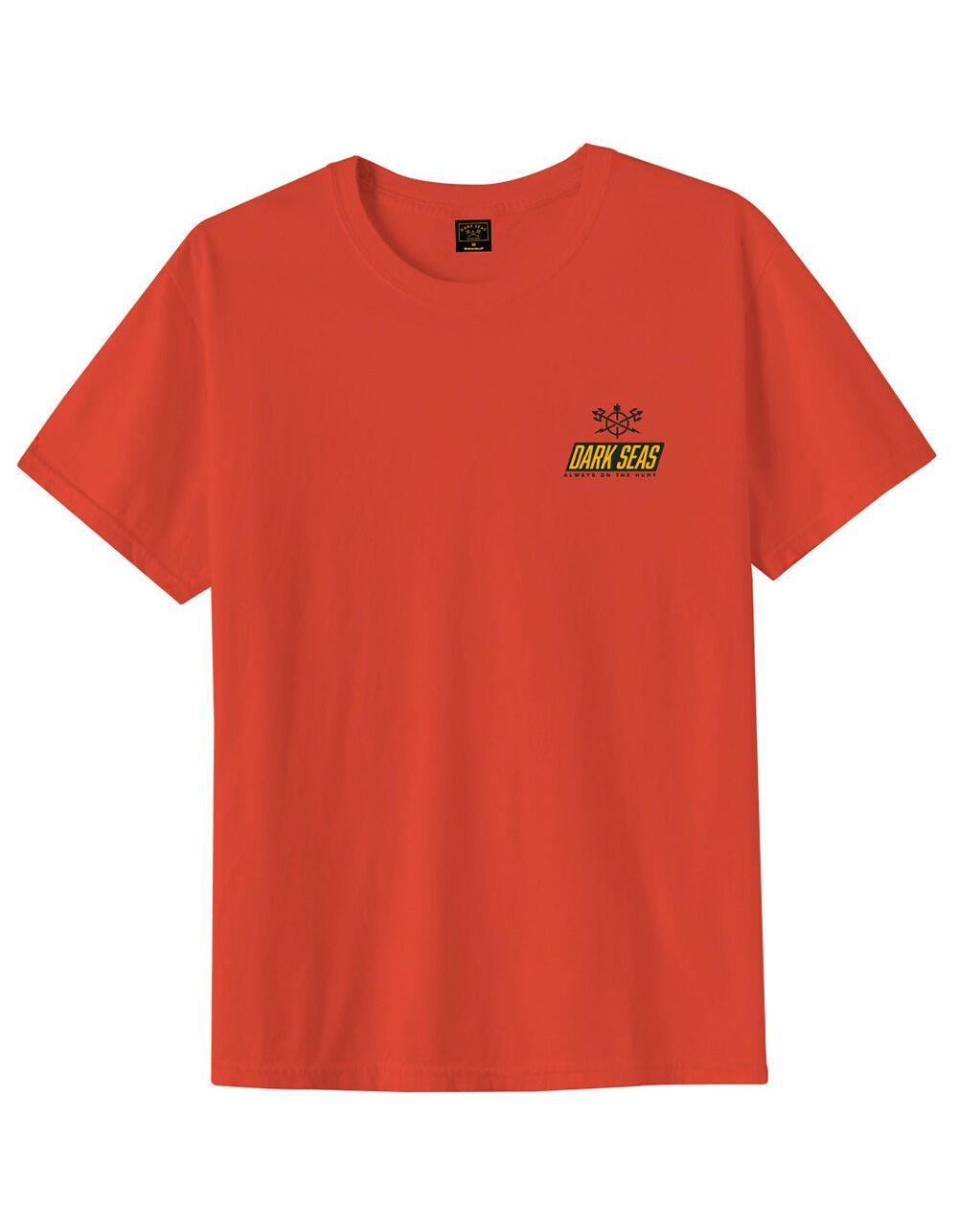 DARK SEAS Provisions Mens Tee - ORANGE Product Image