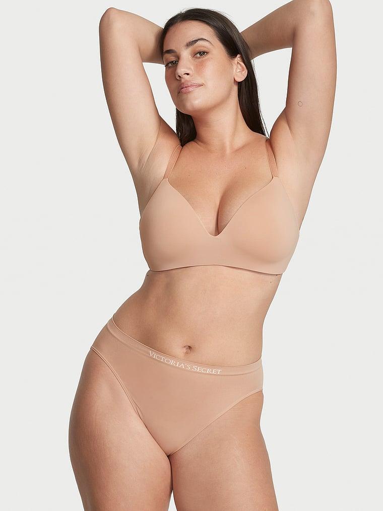 Seamless High-Leg Brief Panty Product Image