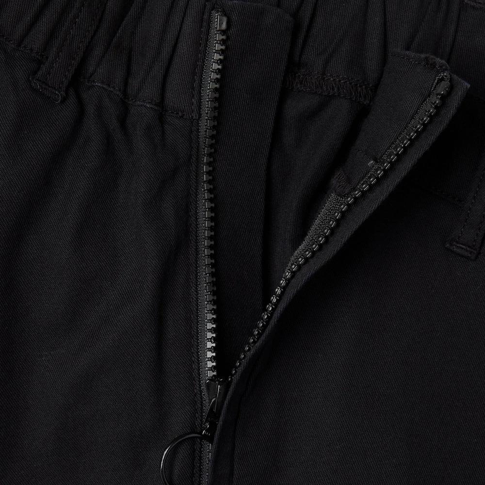 Womens Mid-Rise Adaptive Utility Cargo Pants - Universal Thread Black 6 Product Image