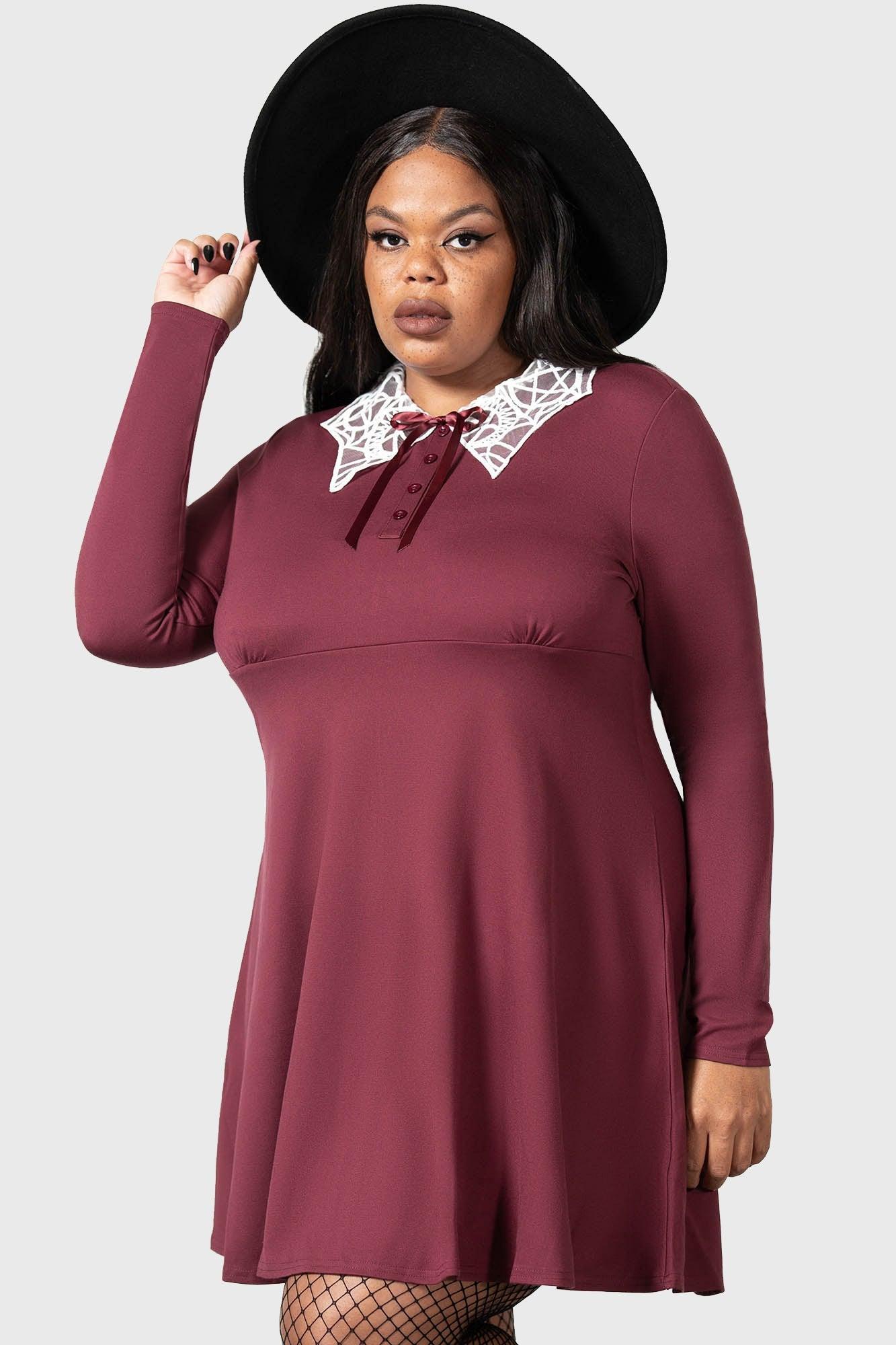 Charmed School Dress [CRIMSON] - Resurrect Female Product Image