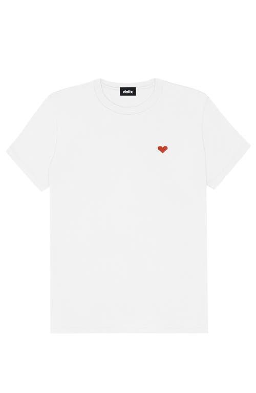 Dalix Be Kind Womens Relaxed Tee in White at Nordstrom, Size Xx-Large Product Image