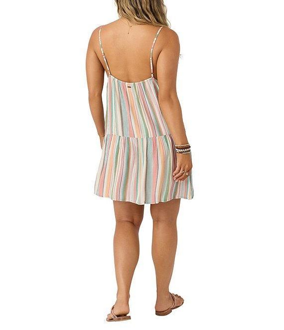 O'Neill Sleeveless Striped Mini Dress Product Image