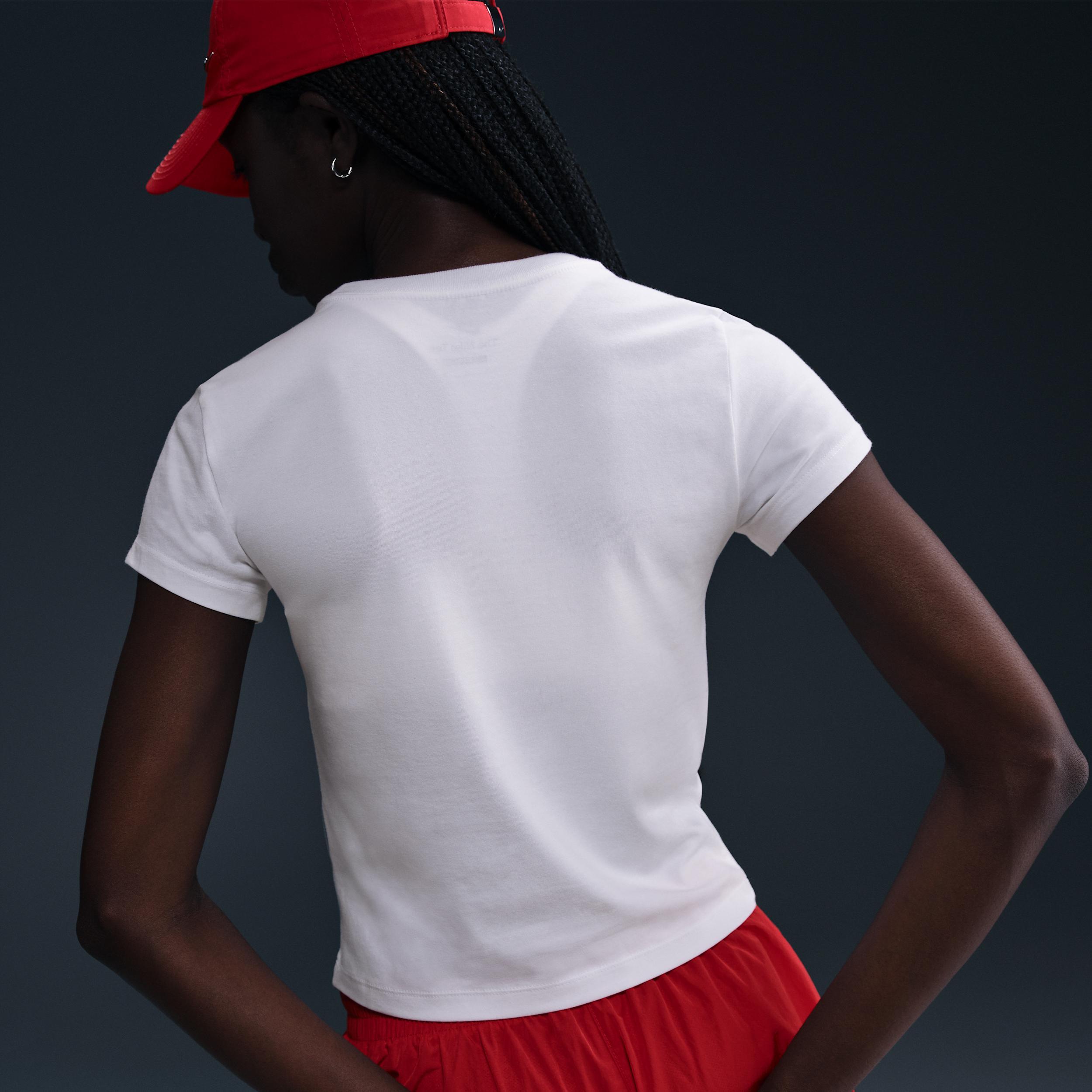 Nike Sportswear Chill Knit Women's Slim Cropped T-Shirt Product Image