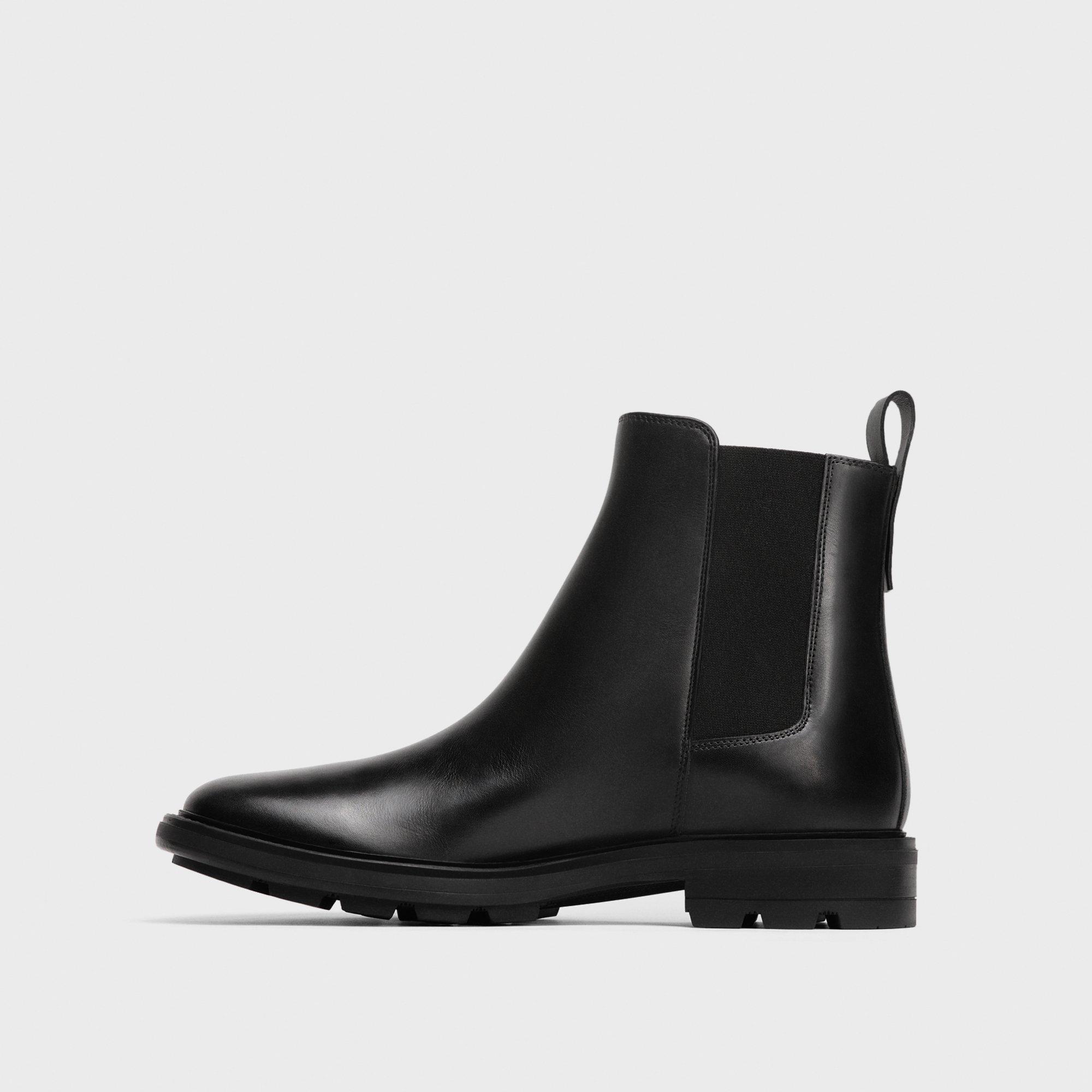 Leather Chelsea Boot | Theory Product Image