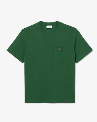 Cotton T-shirt with Breast Pocket Product Image