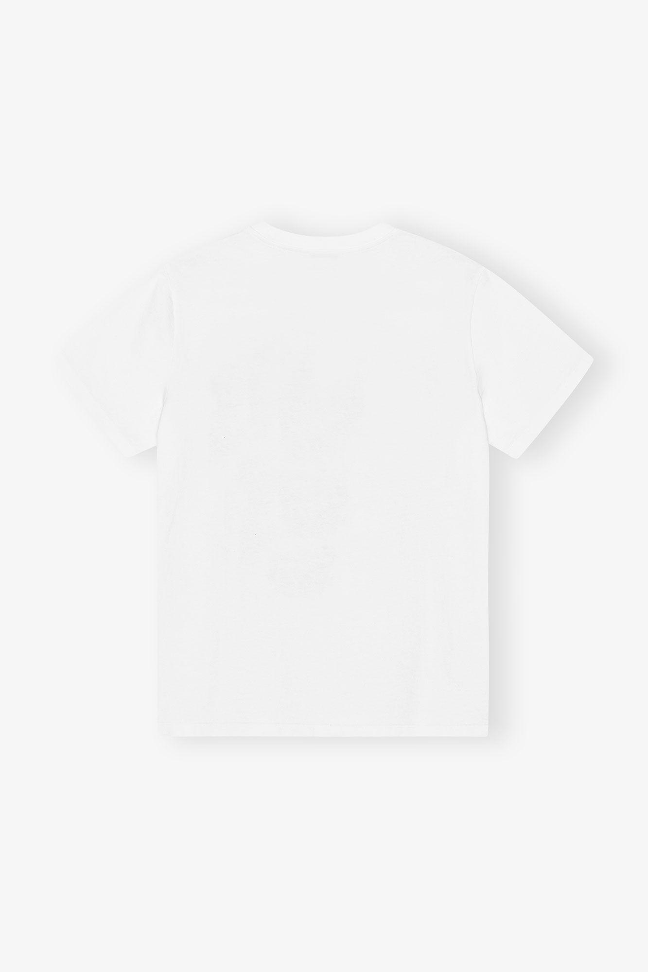 White Animal Print T-shirt Product Image