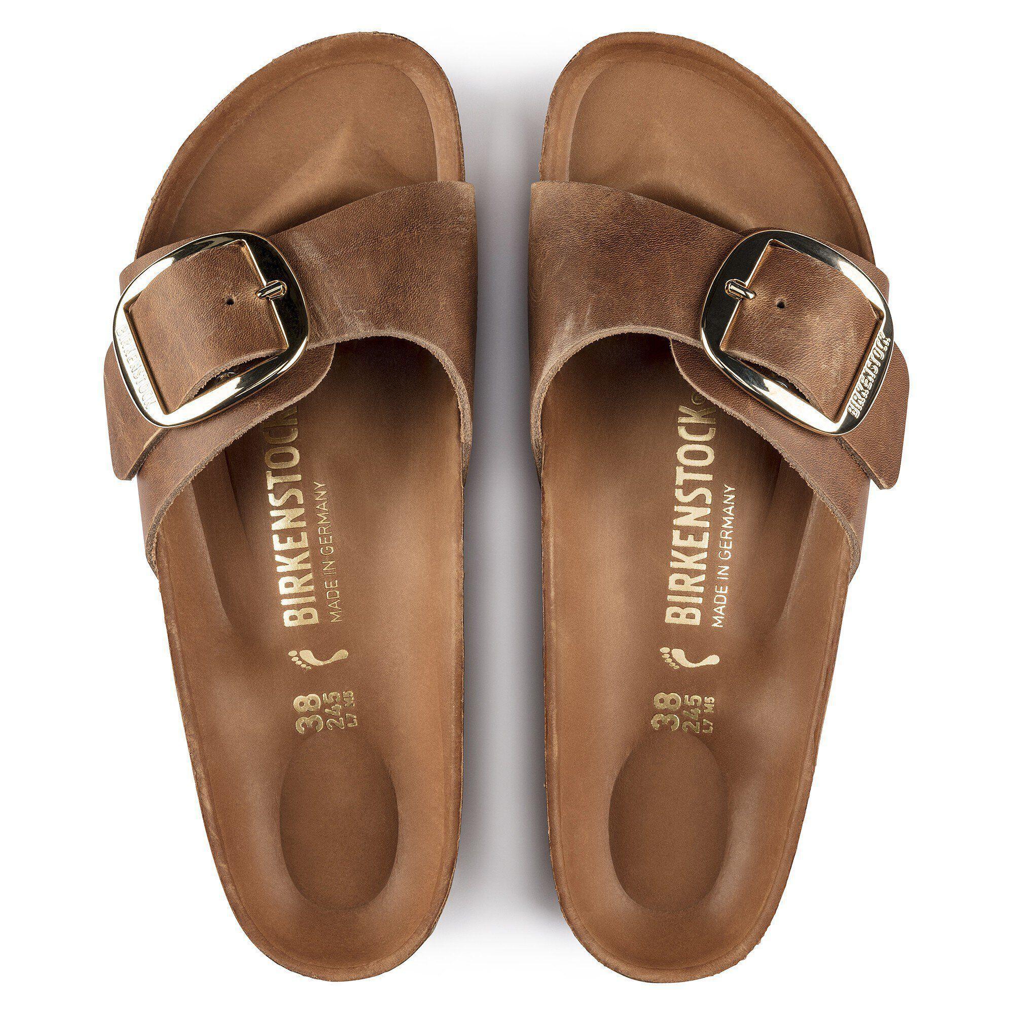 Madrid Big Buckle Natural Leather Oiled Product Image