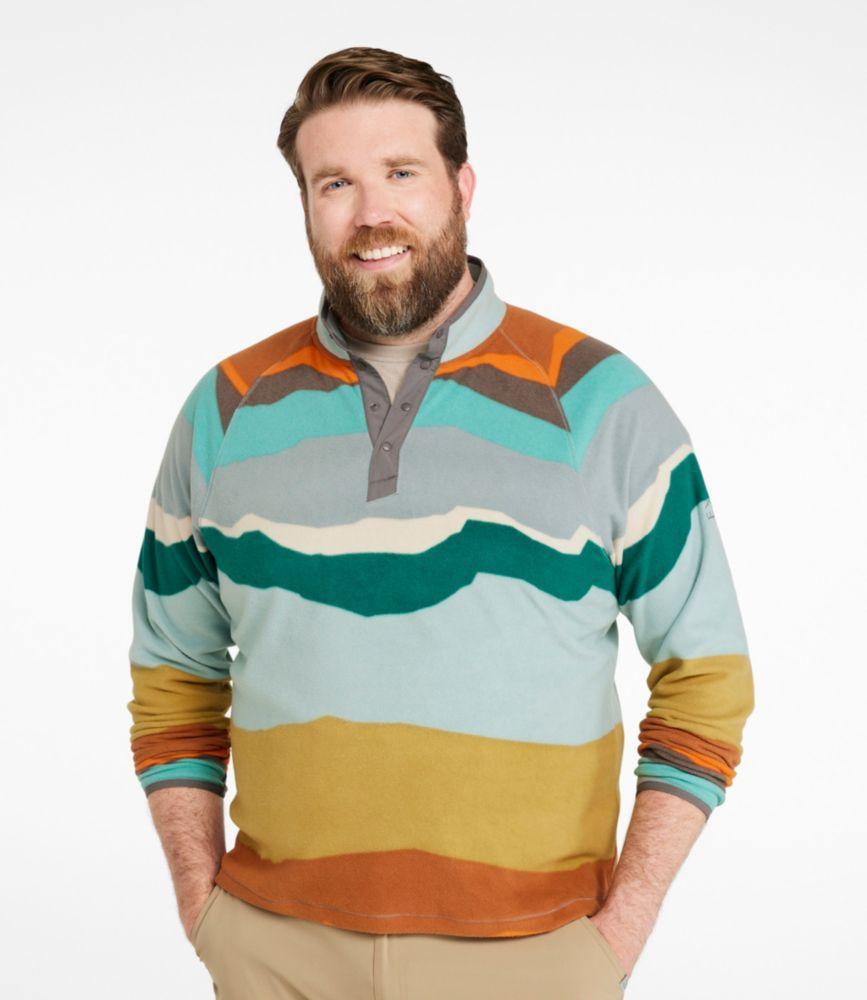 Men's All Season Access Fleece Pullover, Print Product Image