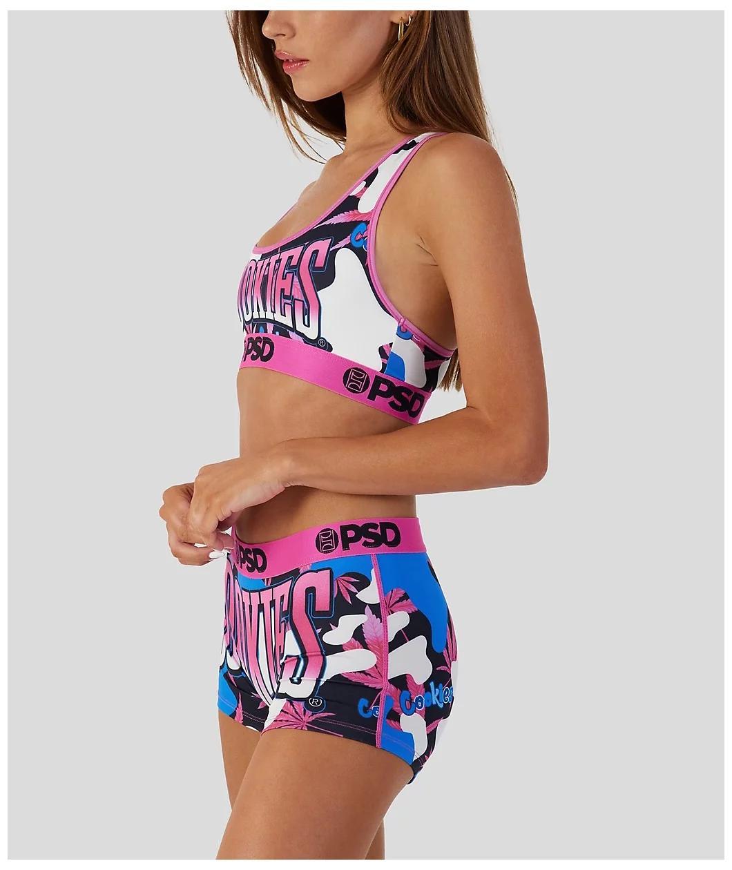 PSD x Cookies Camo Sports Bra Product Image