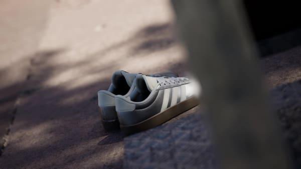 adidas VL Court 3.0 Shoes Silver Metallic M 8 / W 9 Unisex Product Image