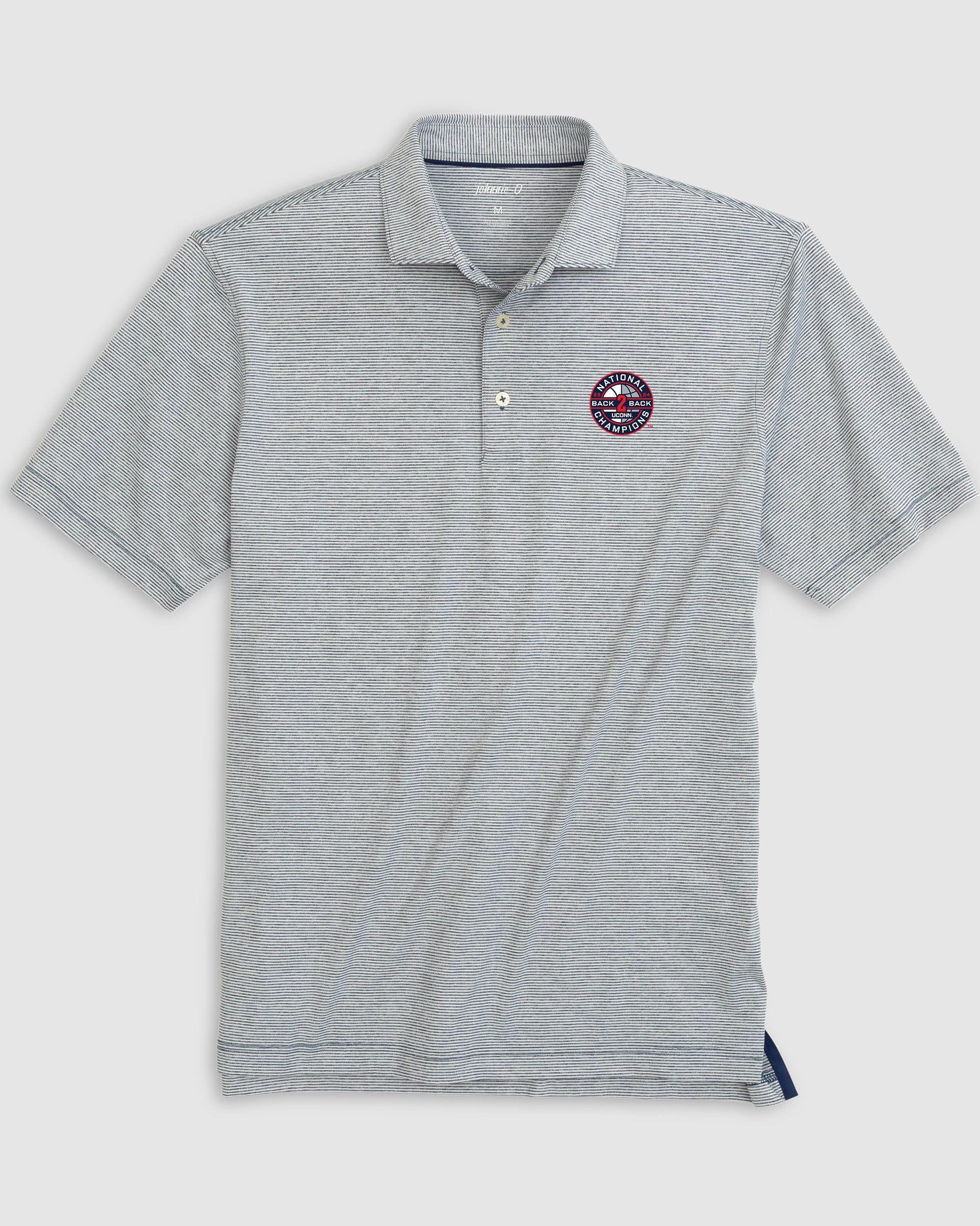 Indiana Lyndonn Striped Jersey Performance Polo - Vault Logo Male Product Image