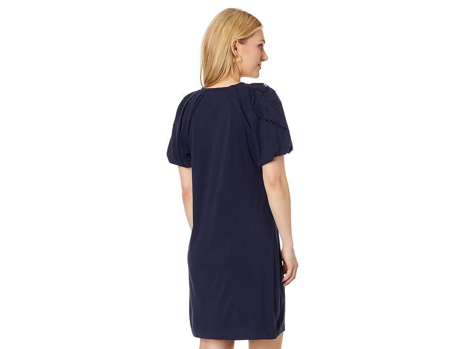 Womens Puff-Sleeve T-Shirt Minidress Product Image