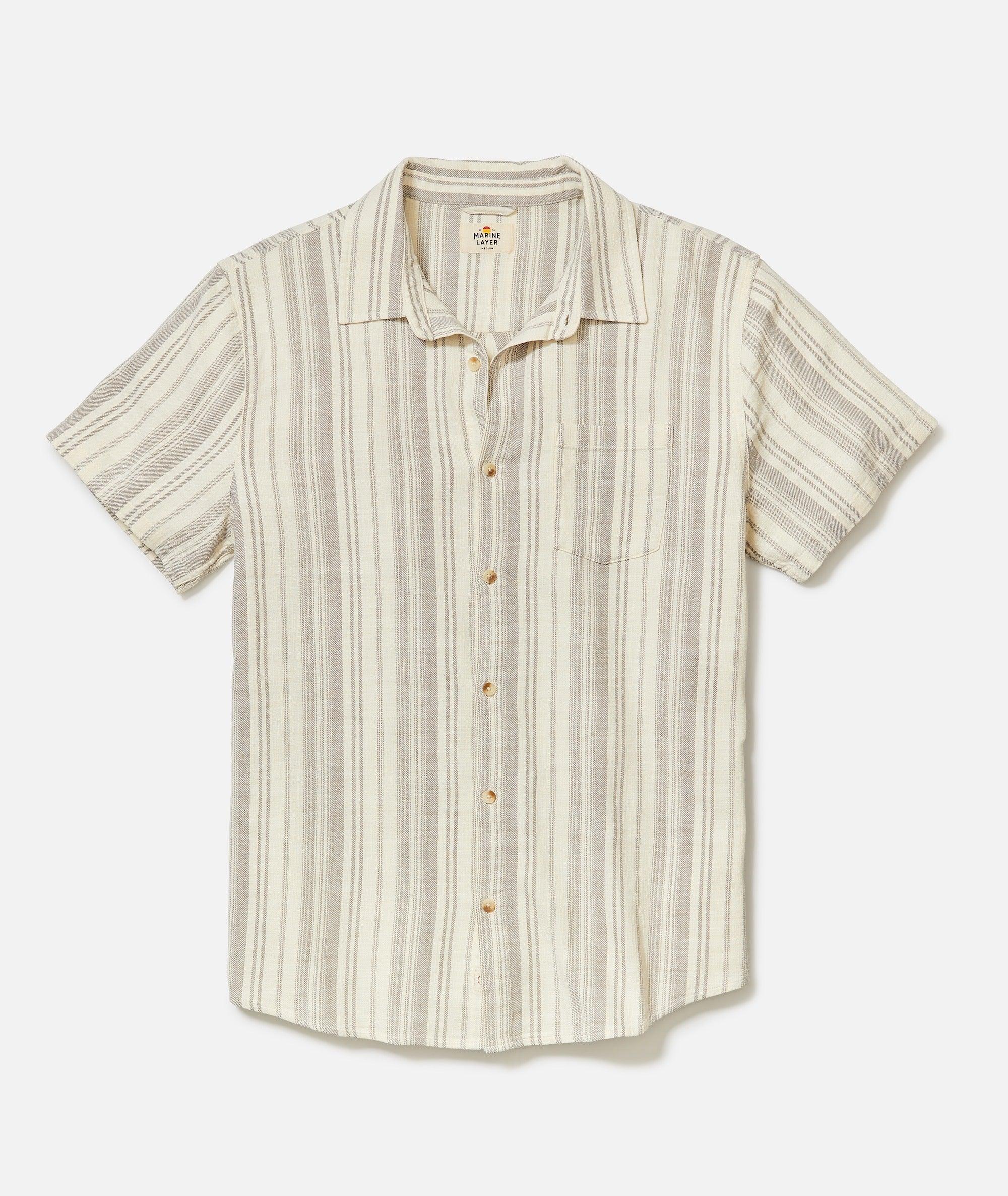 Stretch Selvage Short Sleeve Shirt Product Image