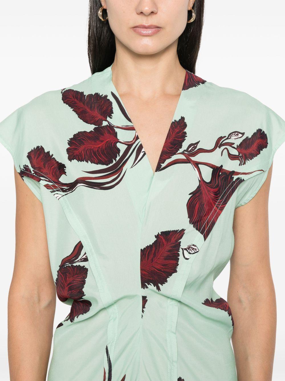 Maggie Rizer midi dress Product Image