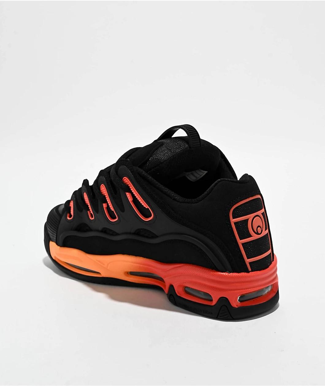 Osiris D3 2001 Black & Orange Skate Shoes Product Image