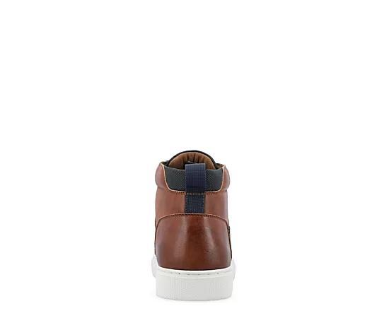 VANCE Ortiz Men's High Top Sneakers, Size: 12, Brown Product Image