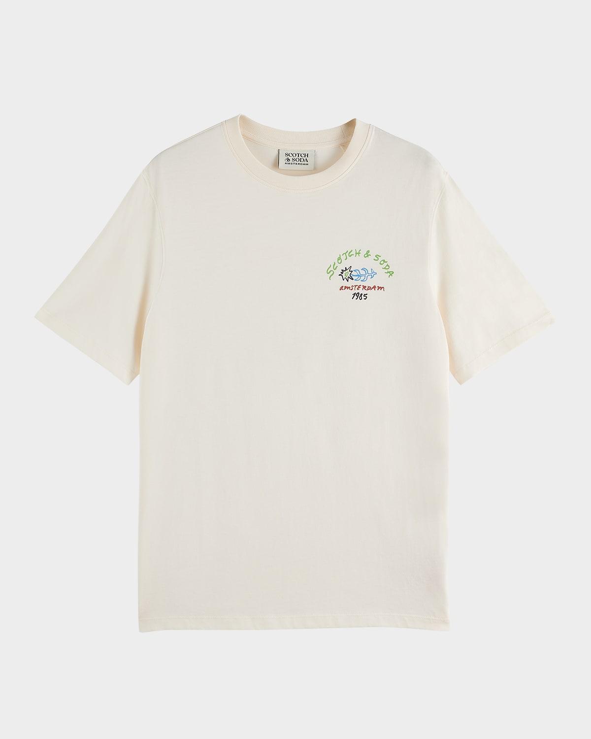 Mens Graphic Crewneck T-Shirt Product Image