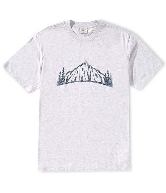 Marmot Peaks & Trees Graphic Short Sleeve T-Shirt Product Image