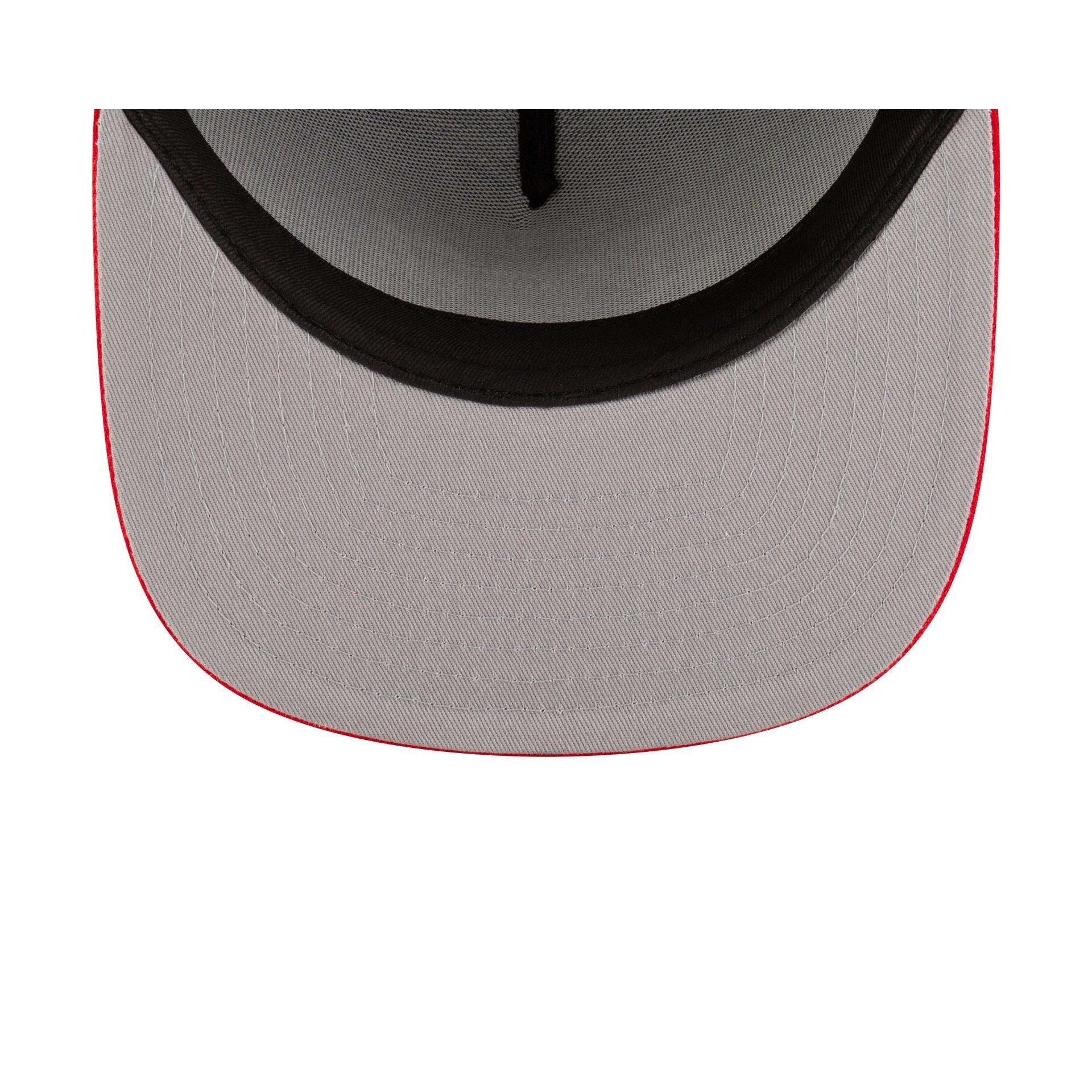 Toronto Raptors Dashmark Mesh 59FIFTY A-Frame Fitted Hat Male Product Image