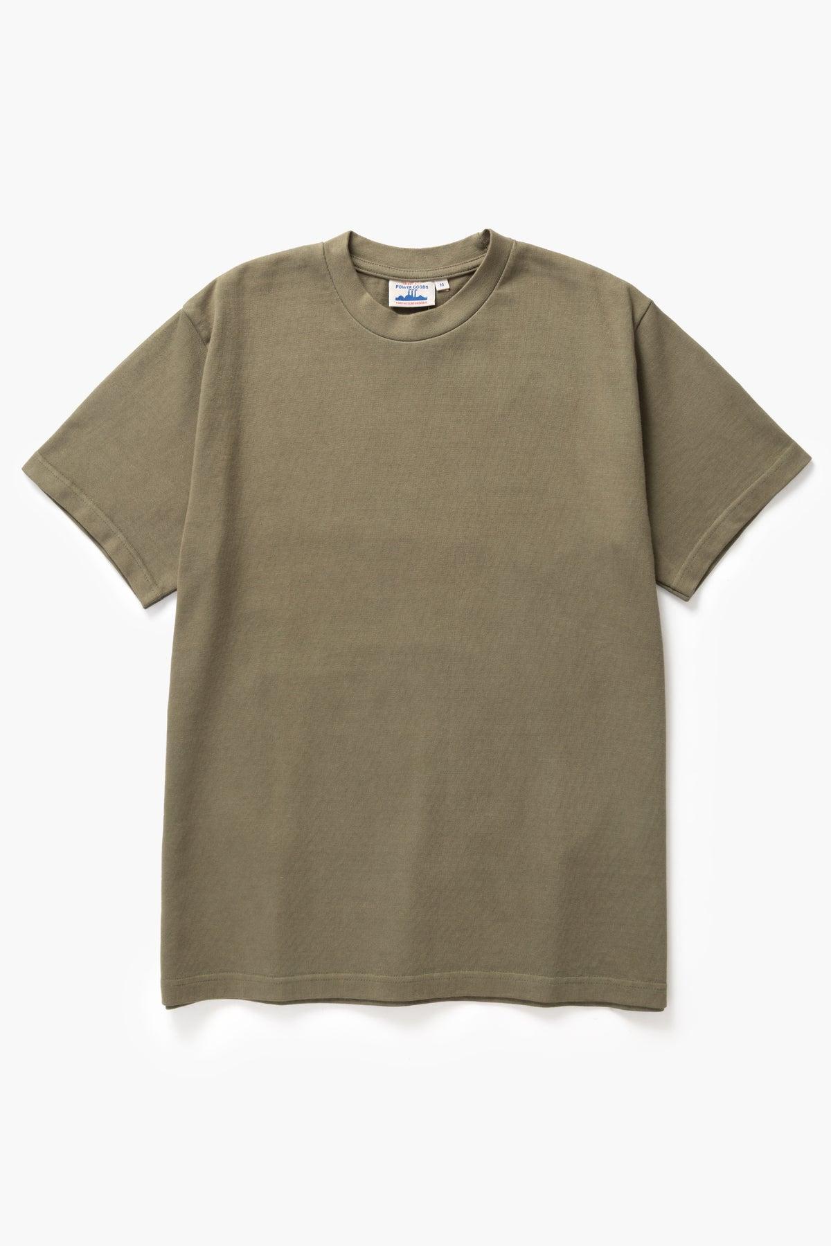 Power Goods - Super Weight T-Shirt - Olive Product Image