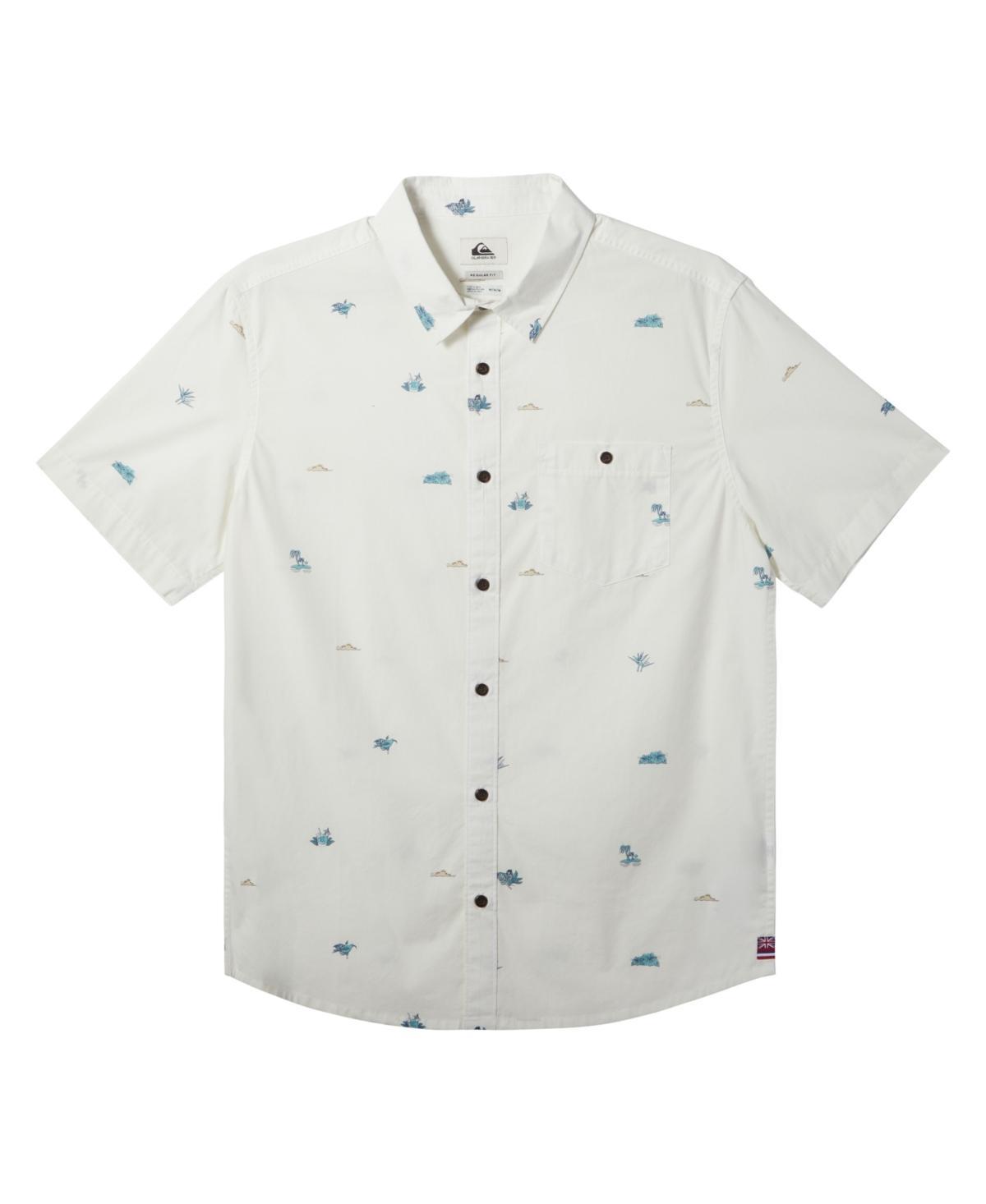 Quiksilver Mens Hawaii Stowaway Button Up Shirt Product Image
