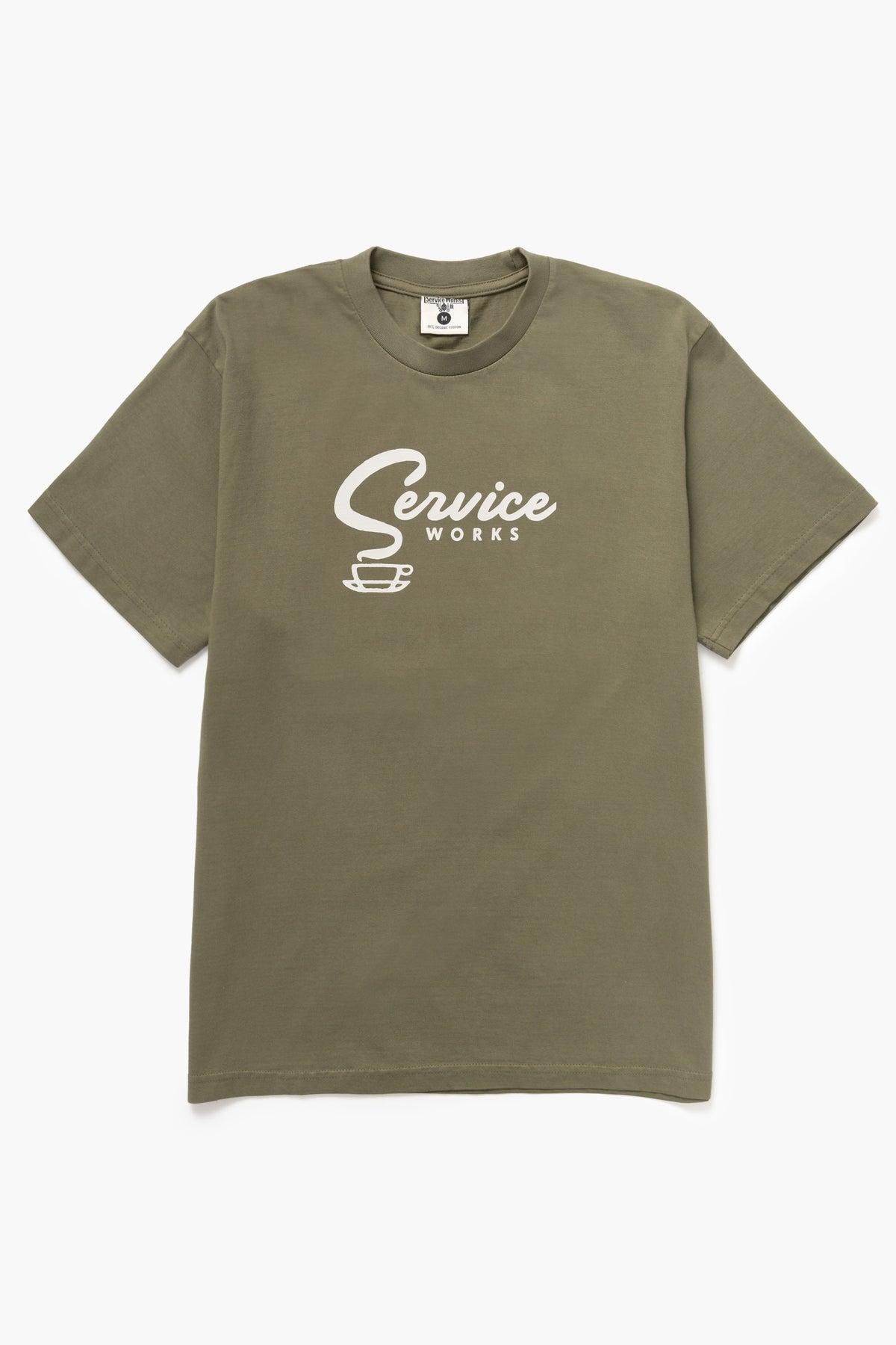 Service Works - Espresso Tee - Olive Product Image