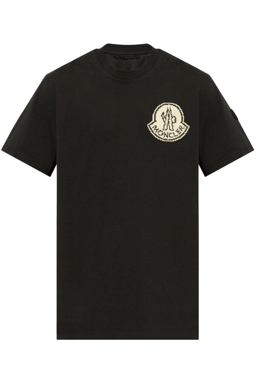 MONCLER Logo Cotton Jersey T-shirt In Multicolor Product Image