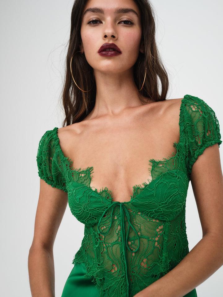 Casey Maxi Dress — Green Product Image