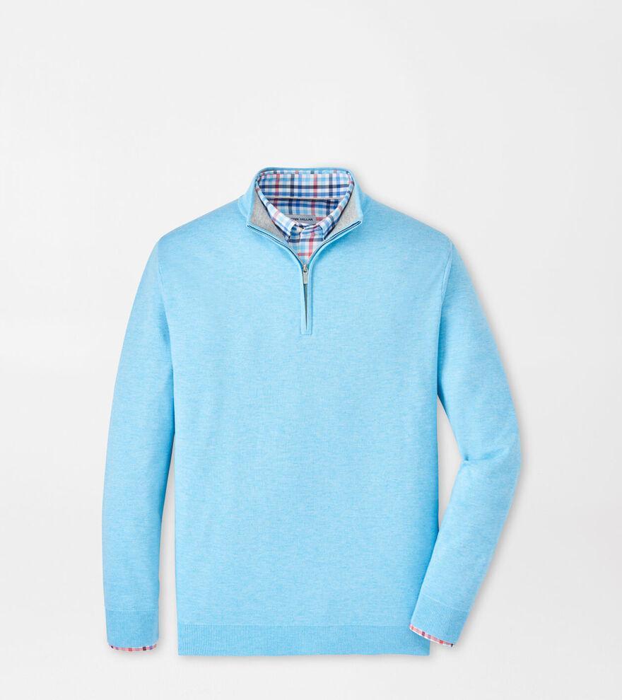 Mens Coolspun Quarter-Zip Sweater Product Image