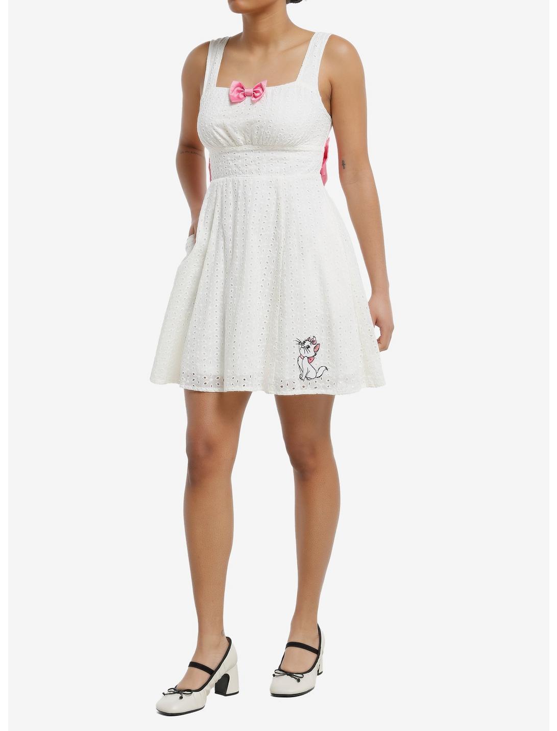 Her Universe Disney The Aristocats Marie Eyelet Lace Dress Product Image