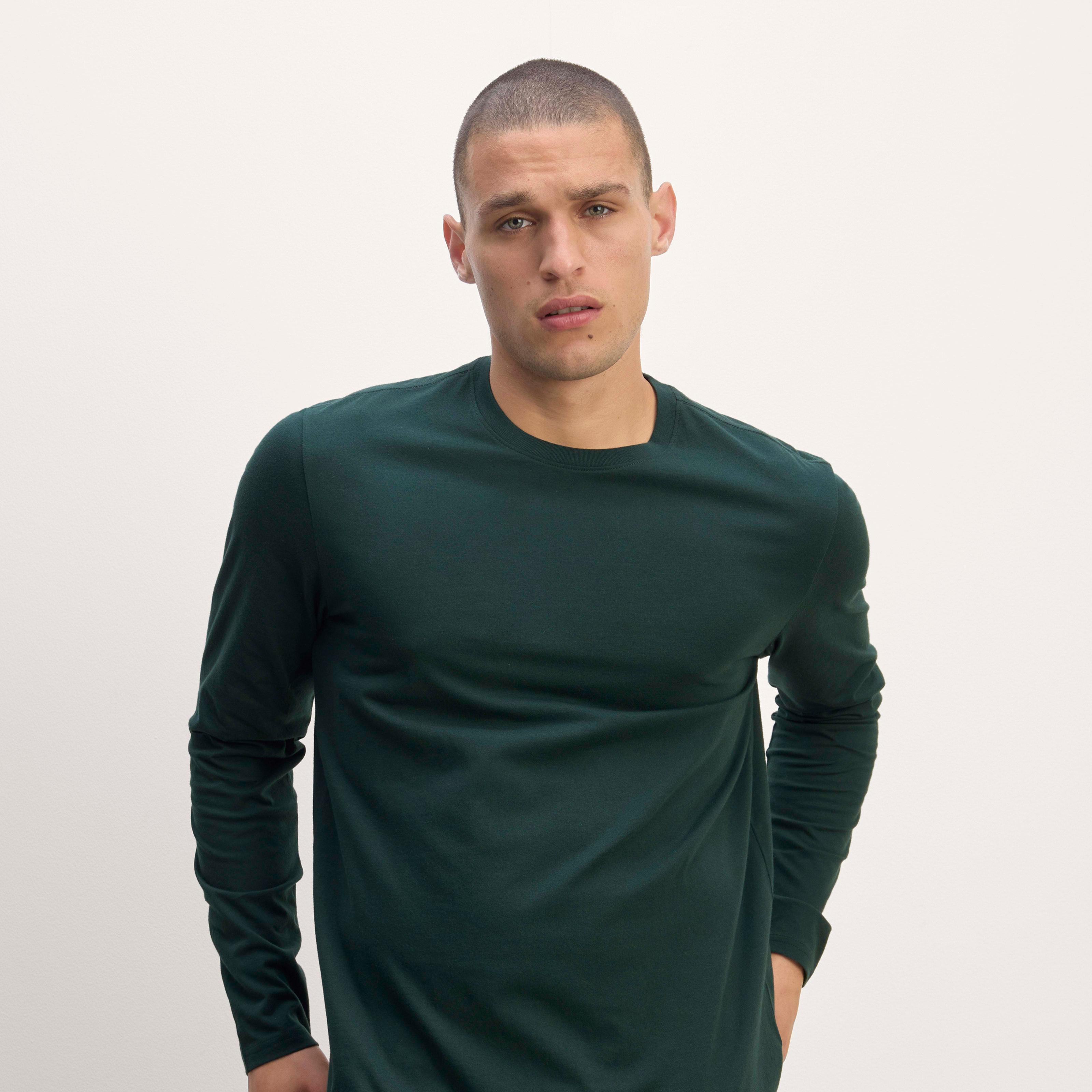 The Essential Organic Long-Sleeve Tee Product Image