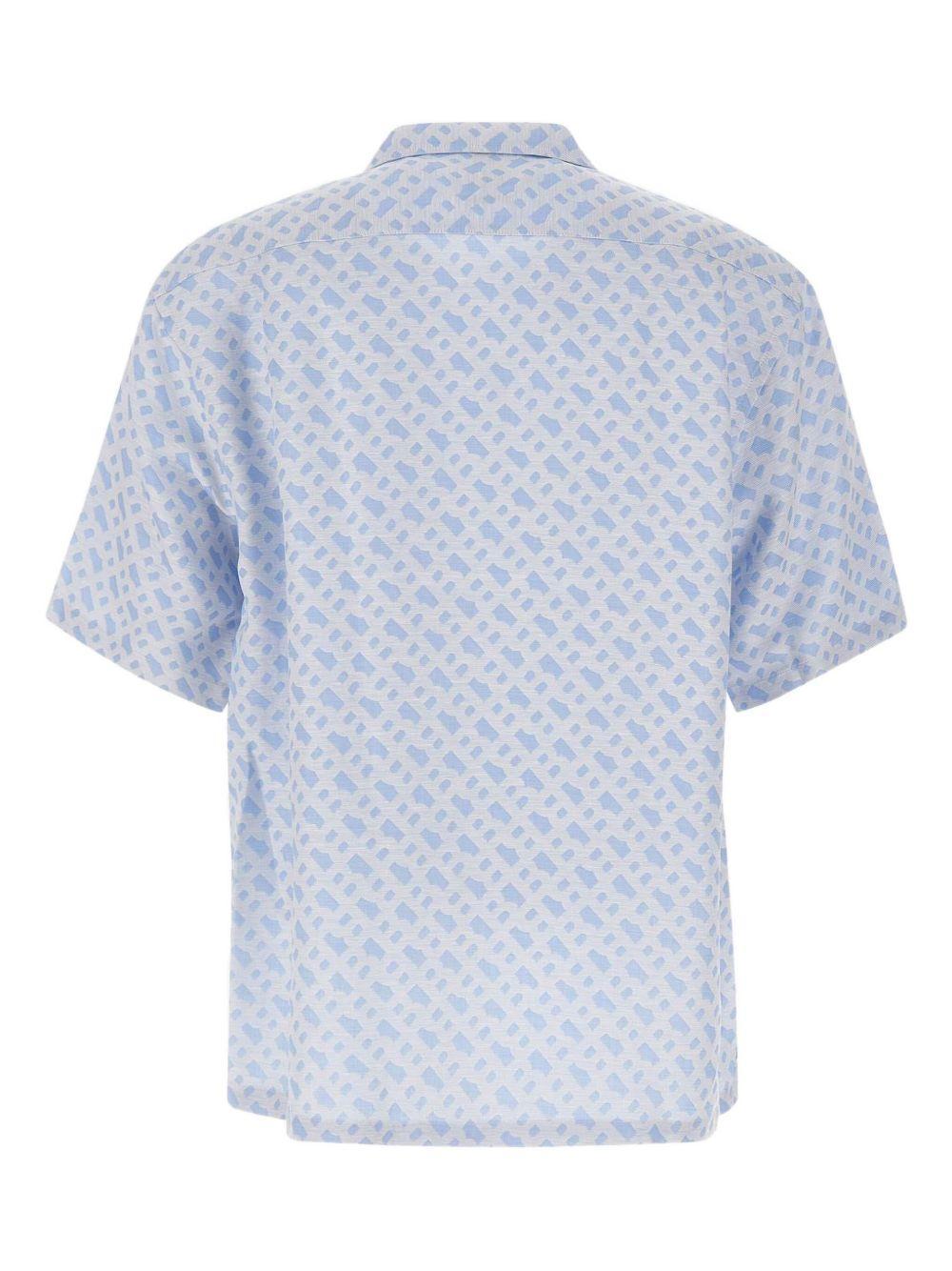cuban-collar logo shirt Product Image