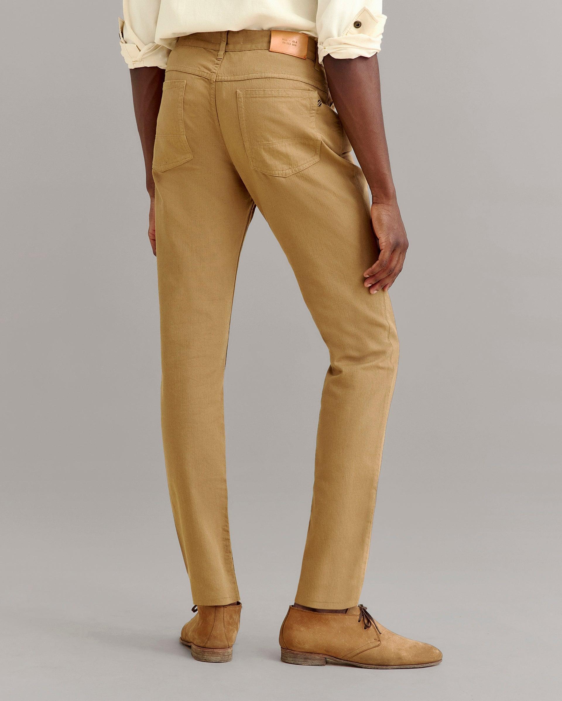 Cotton Linen 5 Pocket Pant -  Product Image
