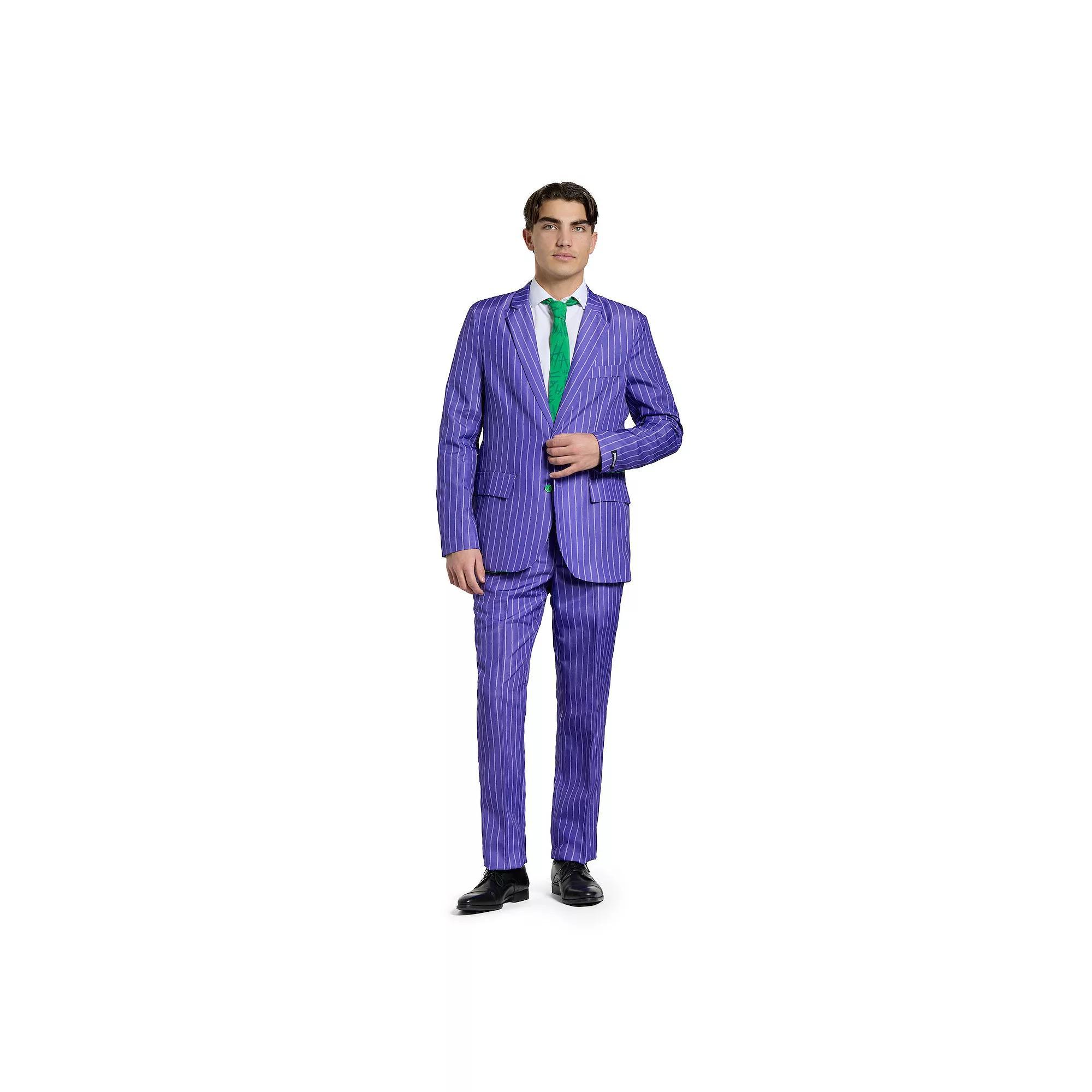 Mens Suitmeister Batman The Joker Slim-Fit Novelty Suit & Tie Set Product Image
