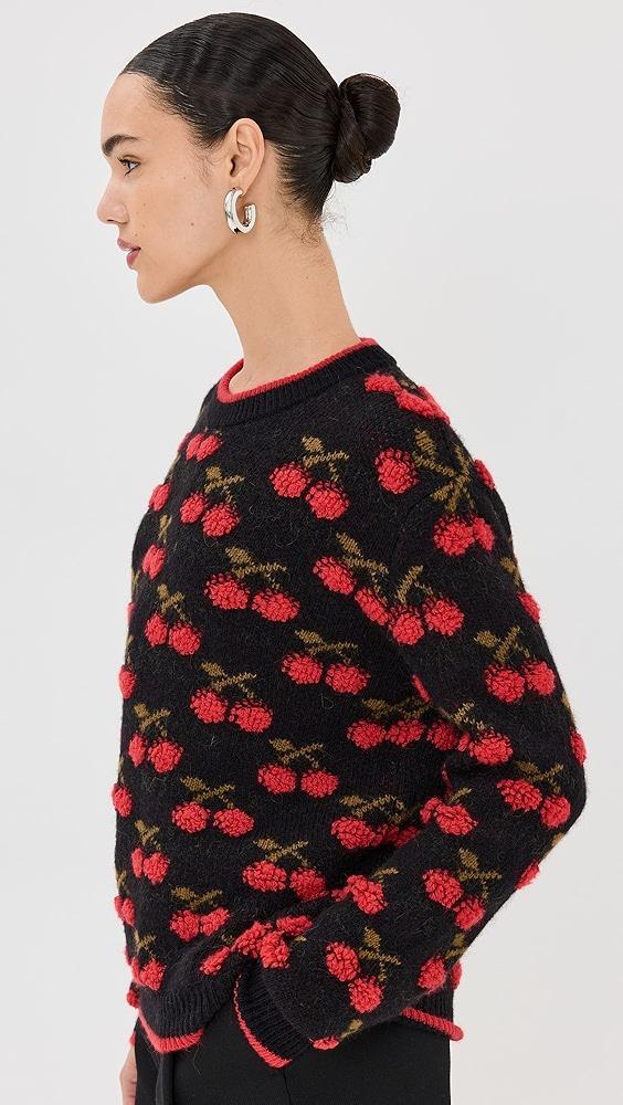 La DoubleJ Cherry Sweater | Shopbop Product Image