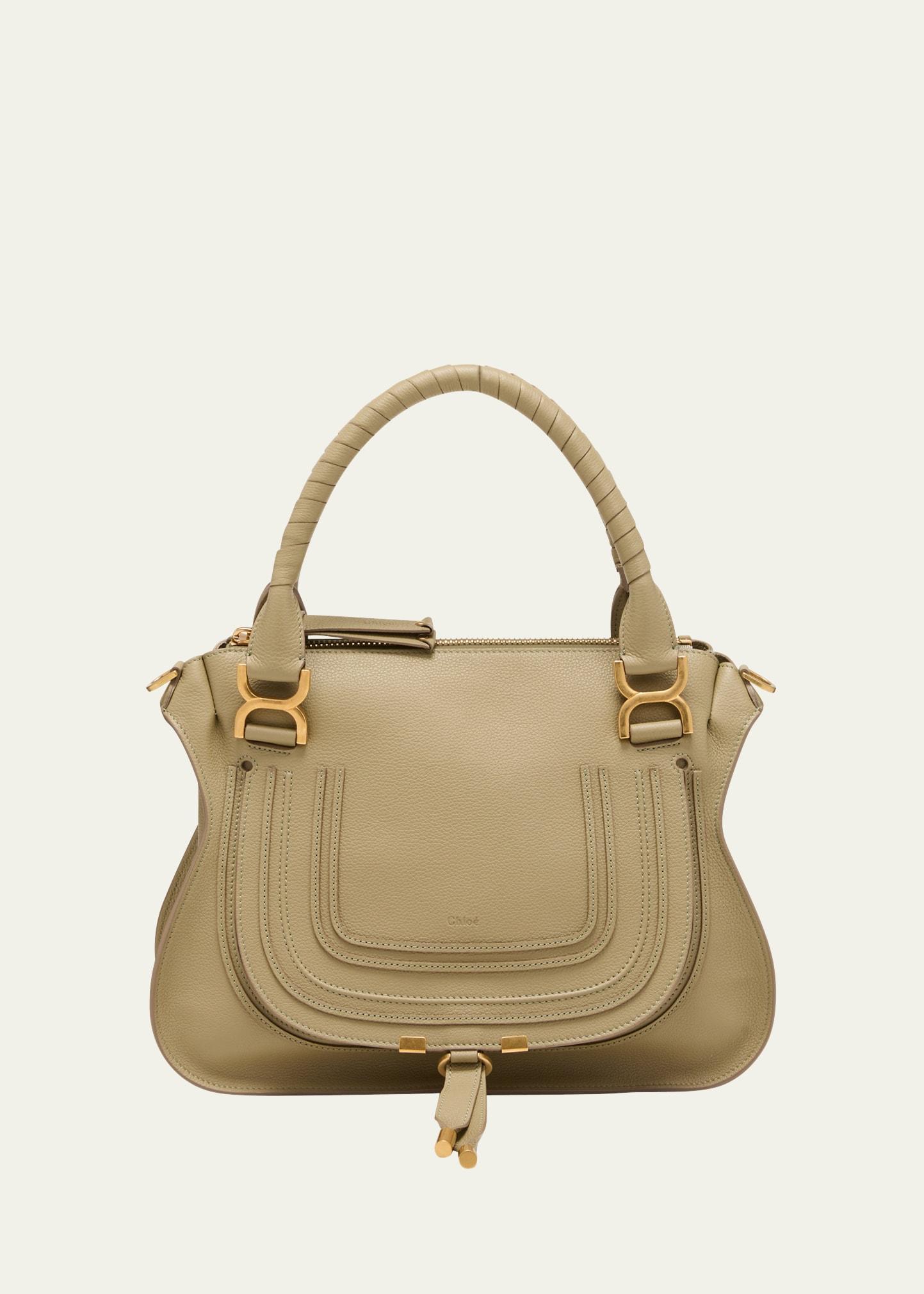 Chloe Marcie Medium Leather Satchel Product Image