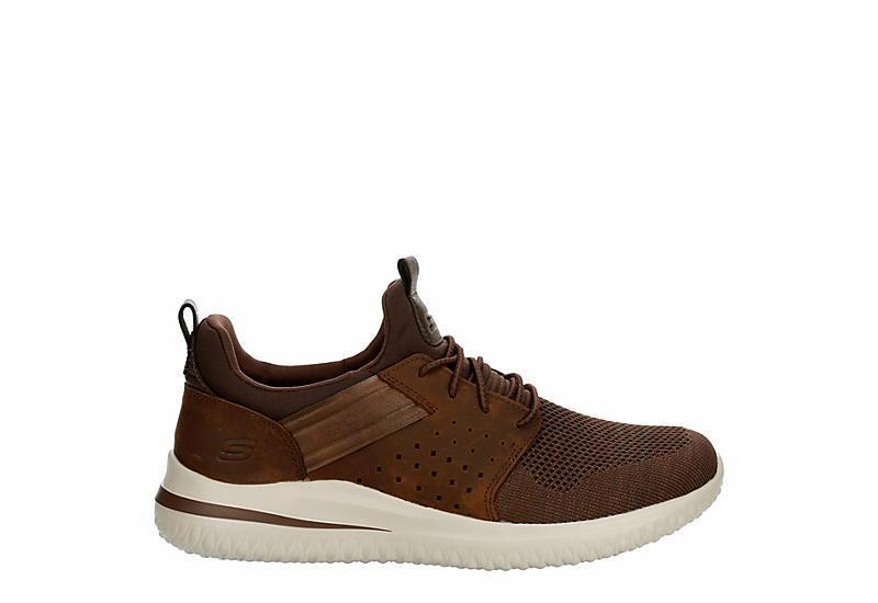 SKECHERS Delson 3.0 - Cicada (Dark ) Men's Shoes Product Image