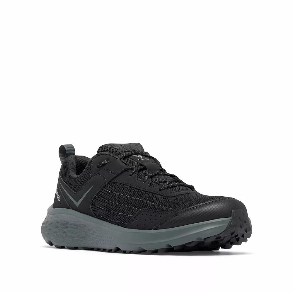 Columbia Vertisol Men's Trail Shoes, Size: 7 Wide, Black Pure Silver Product Image
