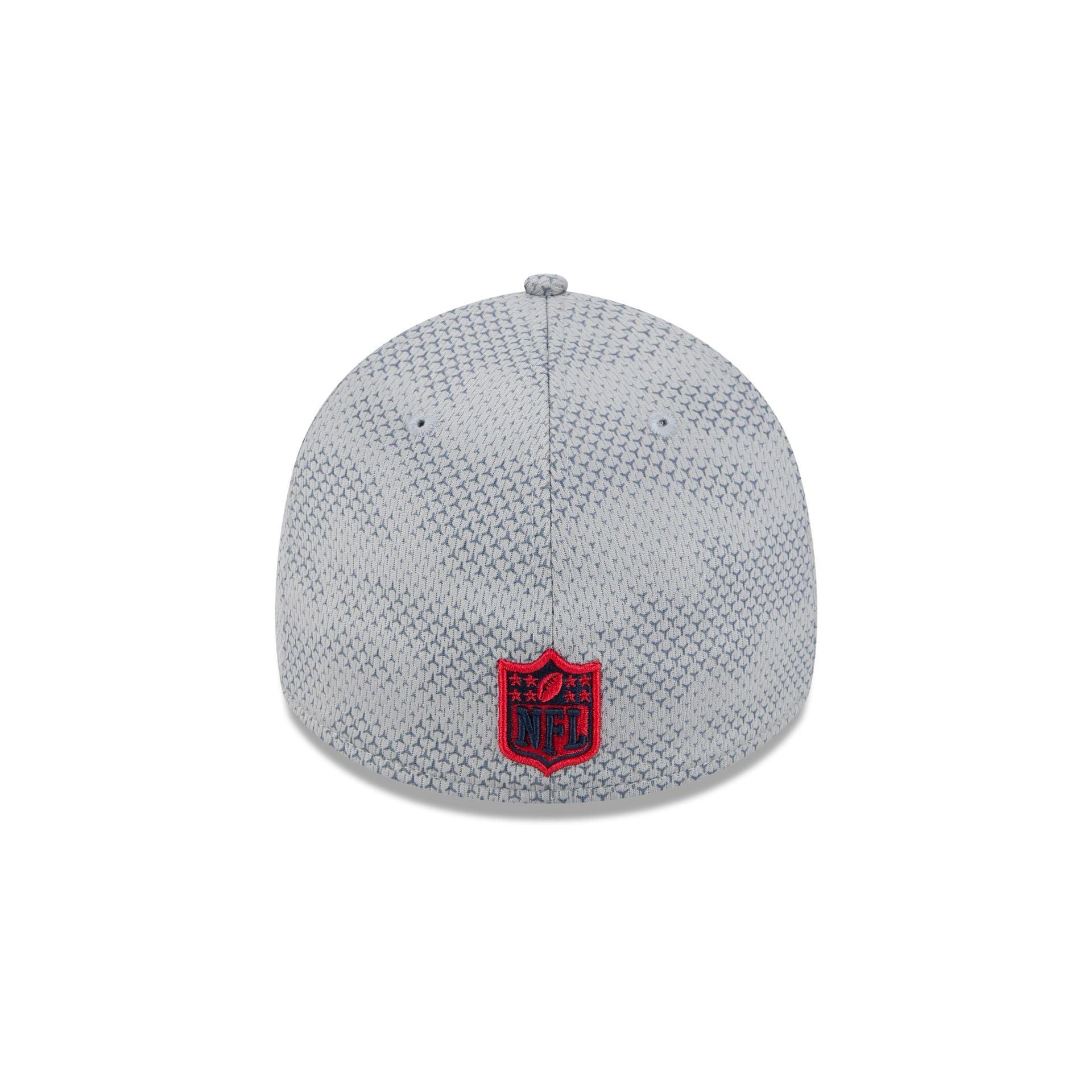 Los Angeles Rams 2024 Sideline Gray 39THIRTY Stretch Fit Hat Male Product Image