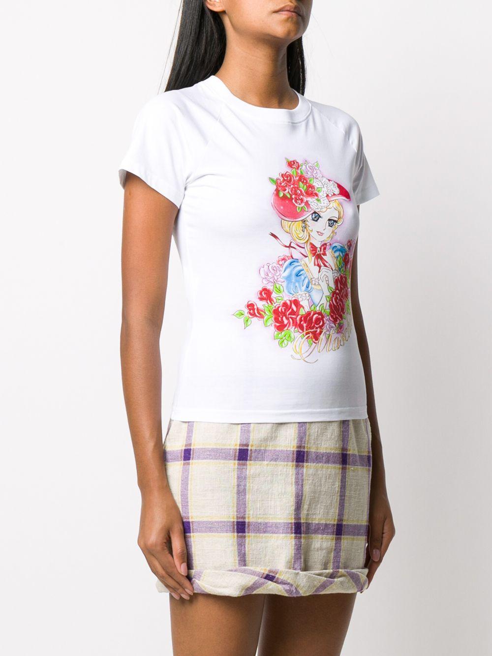 cartoon-print T-shirt Product Image