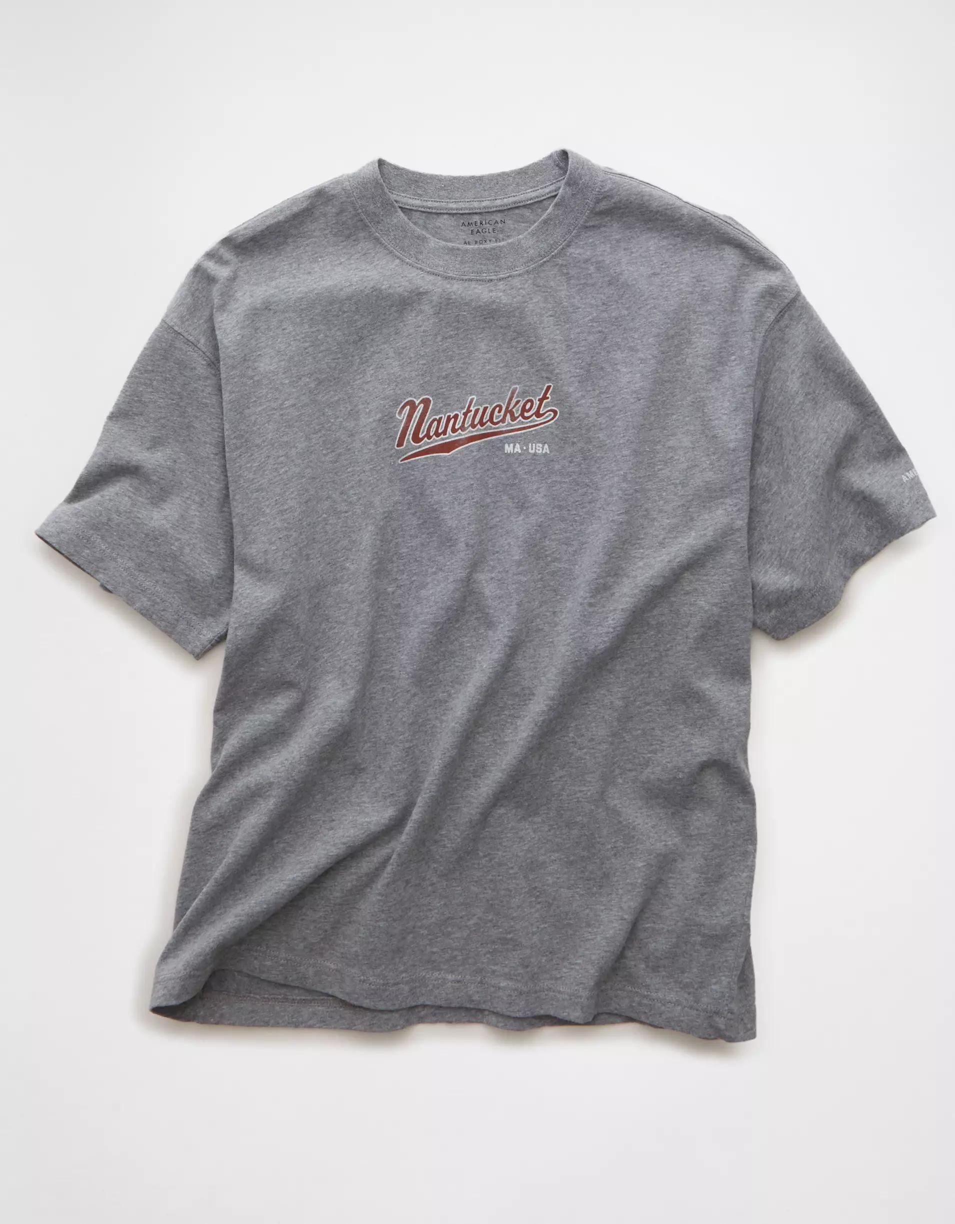 AE Boxy Nautical Graphic T-Shirt Product Image