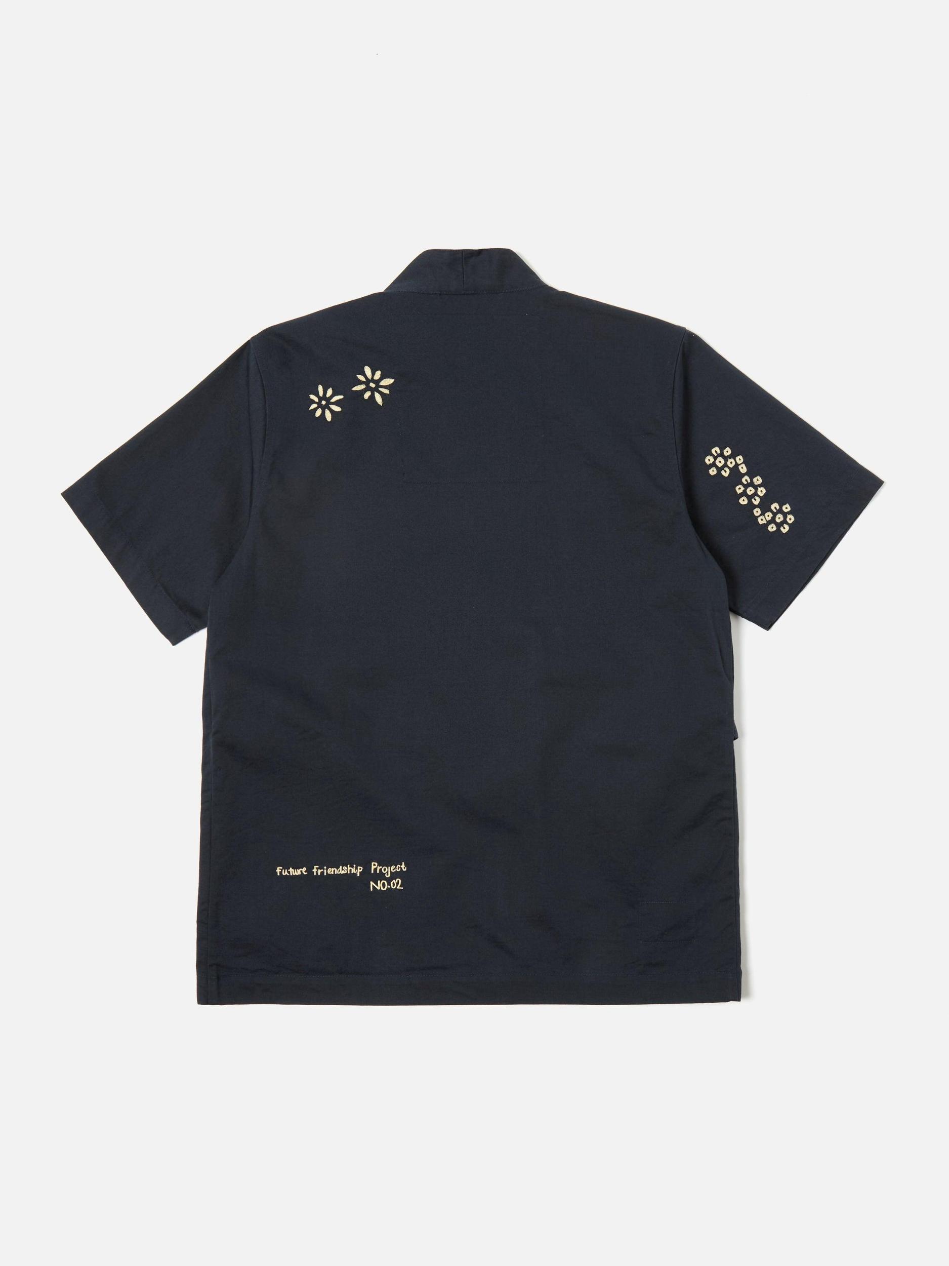 HHV x Universal Works Kyoto Work Shirt in Navy Twill Product Image
