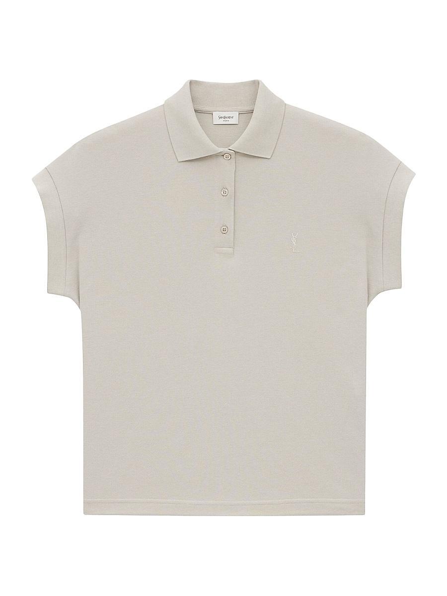 Womens Cassandre Polo Shirt Product Image
