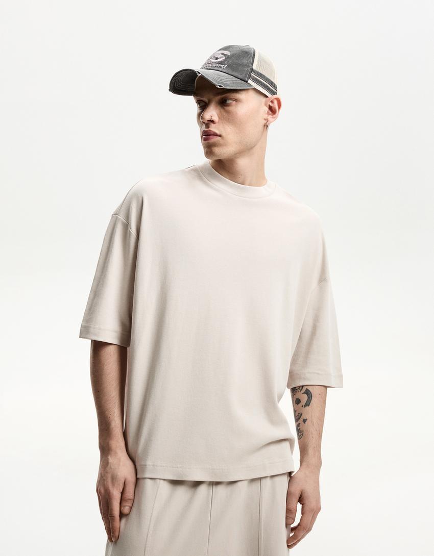 Boxy short sleeve T-shirt Product Image