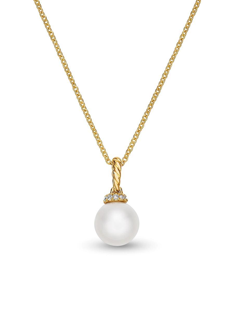 Womens Solari Pendant Necklace in 18K Yellow Gold Product Image
