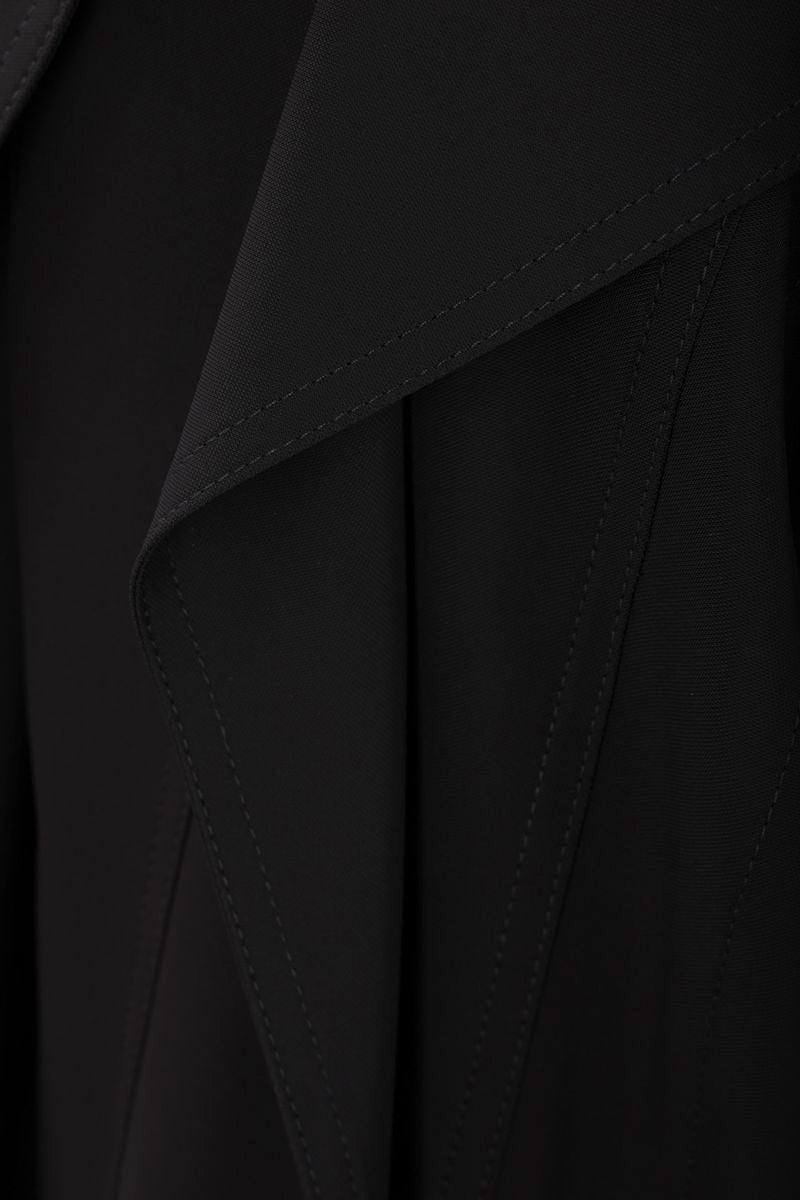 BOTTEGA VENETA Draped Asymmetric Crepe One-shoulder Top In Black Product Image