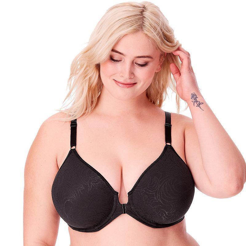 Bali Comfort Revolution Full-Figure Front-Closure Shaping Underwire Bra DF3P66, Womens Product Image